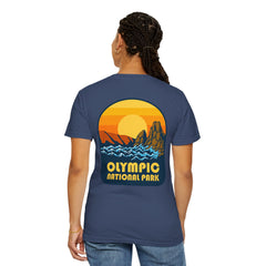 Olympic National Park Unisex T-Shirt, Vintage Graphic Tee, Nature Lover Gift, Travel Souvenir, Outdoor Adventure Apparel, Unisex Casual Wear