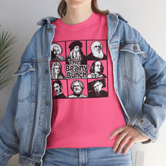 The Brainy Bunch Tee — Vintage Scientist Portraits Graphic T-Shirt