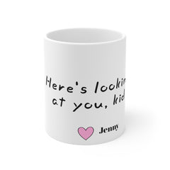 Here's looking at you, kid Mug | Casablanc Movie Quote,Valentine Gift,Anniversary Gift,Wife Gift,Gift For Her,Girlfriend gift,Movie Gift