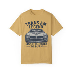 Retro Pontiac 1971 Trans Am High Output -455 Unisex Comfort Colors Garment Dyed T-Shirt