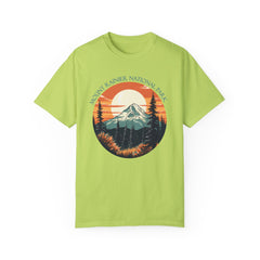 Mount Rainier National Park Graphic, Comfort Colors Soft Relaxed Fit Unisex Garment-Dyed T-shirt
