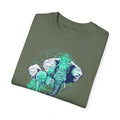 Elephant Portrait of Wrinkles - Unisex Garment-Dyed T-shirt