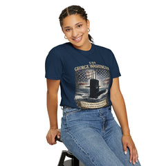 USS George Washington SSBN 598 Submarine T-Shirt with a quote from its namesake