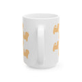 Akita Dog Ceramic Mug, (11oz, 15oz)