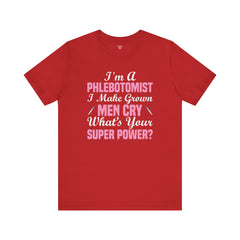 Phlebotomist Humor Tee, Funny Medical Shirt, Nurse Gift, Blood Tech Wear, Cute Phlebotomy Humor, Healthcare Apparel