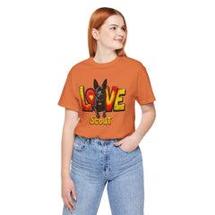 Personalized Love Your Dog T-Shirt — Designed with your dogs name and picture Graphic Tee