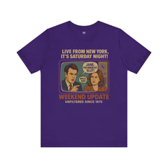 Vintage SNL Tee - Unisex Jersey Short Sleeve T-Shirt - Weekend Update Jane You Ignorant Slut Graphic Shirt