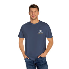 Viking World Tour T-Shirt, Garment-Dyed Apparel, Unisex Graphic Tee, Norse Mythology Gift, Festival Attire, Casual Wear