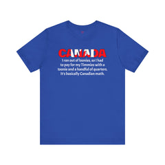 Funny Canadian Tim Hortons reference Tee