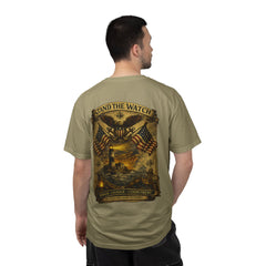 Stand the Watch Lighthouse Series T-Shirt — Patriotic Lighthouse Graphic Tee