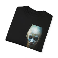 Exo Skeleton Alien - BookMark Unisex Garment-Dyed T-shirt