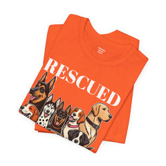RESCUED IS MY Favorite Breed - Unisex Jersey Short Sleeve Tee