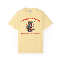 Acoustic Sunshine Parrot Vibes T-Shirt