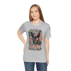 Personalized with your Dogs name and image - Patriotic Dog T-Shirt
