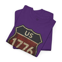 Vintage USA Pride Tee - 1776 Unisex Heavy Cotton Tee