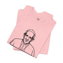 Pope Francis Tribute Tee - Faith, Service, Humility, 1936-2025