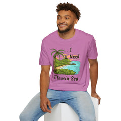 I NEED Vitamin Sea Unisex Softstyle T-Shirt