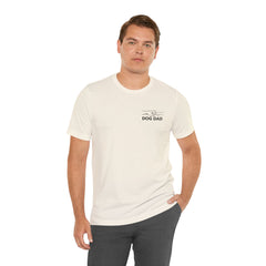 Dog Dad T-Shirt — Personalized Your Dog Image  Tee (Custom Name)