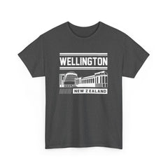 Wellington New Zealand Cities of The World Series Unisex Heavy Cotton Tee