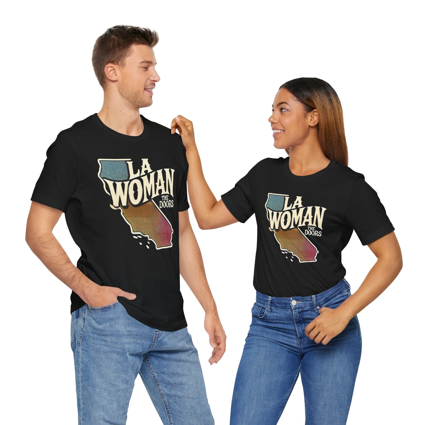 LA Woman, The Doors - Graphic Unisex Jersey Short Sleeve Tee