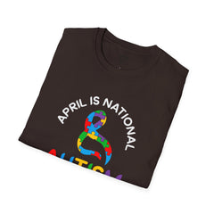 Autism awareness tee, softstyle, unisex autism shirt, short sleeve autism tee, shirt for autism, support autism shirt, gift for autistic kid