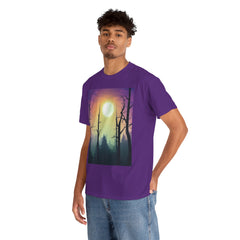 Serene Nature Graphic Tee, Aesthetic T-Shirt, Cozy Casual Wear, Gift for Nature Lovers, Perfect for Outdoor Adventures