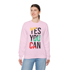 YES YOU CAN - Unisex Heavy Blend™ Crewneck Sweatshirt