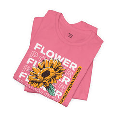 Flower Power Tee - Unisex Jersey Short Sleeve Tee