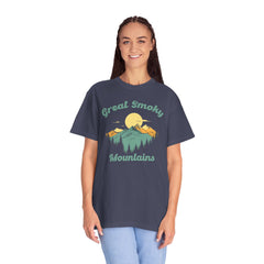 Great Smoky National Park National Park Graphic, Comfort Colors Soft Relaxed Fit Unisex Garment-Dyed T-shirt