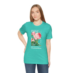 Rose Definition Unisex Tee - Symbol Of Romance, Love, Beauty And Courage