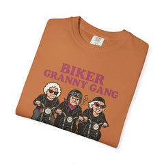 Biker Granny Gang T-shirt, Unisex Tee for Motorcycle Lovers, Fun Gift for Bikers, Unique Graphic Shirt, Perfect for Rides or Casual Wear