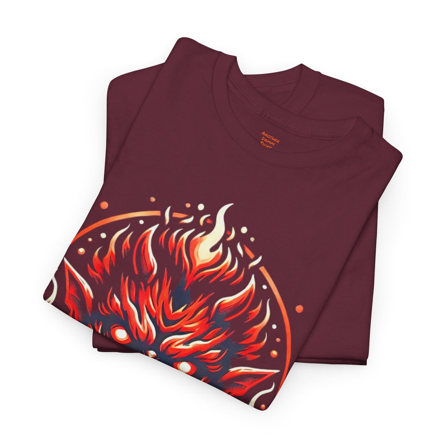 Fiery Fire Imp - Graphic Unisex Heavy Cotton Tee