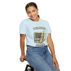 I Survived Dial-Up Vintage Tech T-Shirt