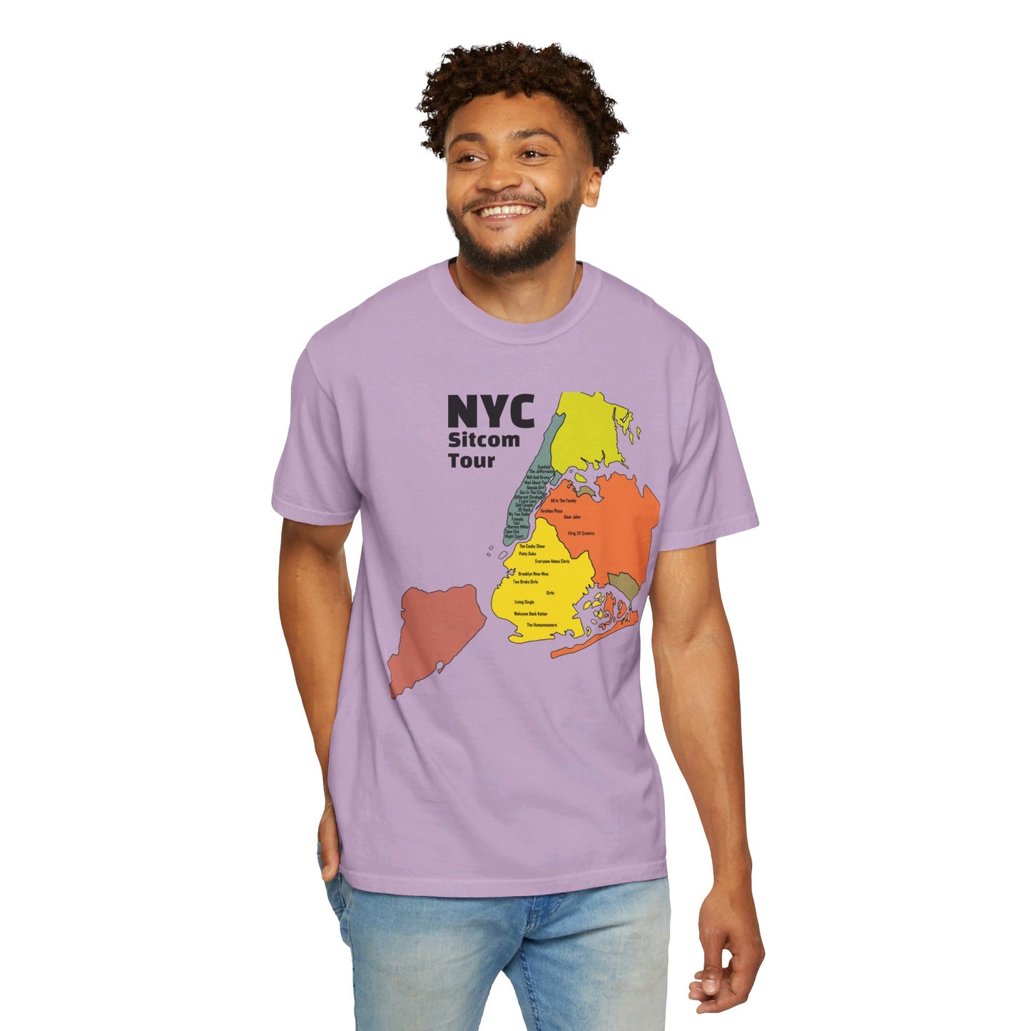 NYC Sitcoms, Comfort Colors - Unisex T-shirt