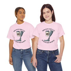 Amputee Coffee Humor - Unisex Heavy Cotton Tee