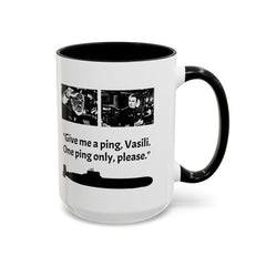Mug - Hunt For Red October Fan Mug, Sean Connery Gift, Submarine Movie Fan Gift