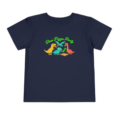 Dino Pizza Party Toddler Tee - Fun Dinosaur Graphic T-Shirt for Kids