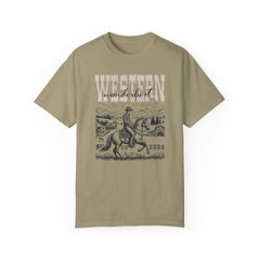 Vintage Style Cowboy Graphic Shirt - Stylish T Shirt