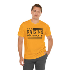 Raising Patriots Tee – Americana Stars & Stripes Family Pride T-Shirt