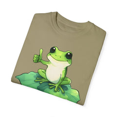 Vintage Style Frog Tshirt, Comfort Colors -  Stylish T Shirt