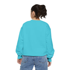 Japanese Wave and Red Sun Comfort Colors Sweatshirt