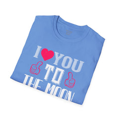 Valentines Day - European Printed Unisex Softstyle T-Shirt, I Love You Shirt,Romantic gift, gift for her, gift for him, couples t-shirt,Love