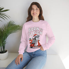 Born To Sleigh - Unisex Heavy Blend™ Crewneck Sweatshirt