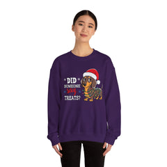 Did Someone SAY Dog Treats? - Unisex Heavy Blend™ Crewneck Sweatshirt
