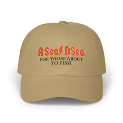 Fishing Dad Cap, A Sea D Sea Hat, Outdoor Gear, Gift for Fisherman, Adjustable Cap for Dad, Casual Style Hat