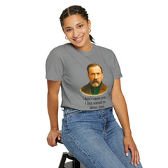 Louis Pasteur Portrait Tee – "I didn't create germs, I just warned you about them."