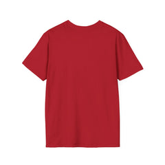 Pop Art Gal T-Shirt featuring Blue Hair and Red Lips Unisex Soft Style Shirt