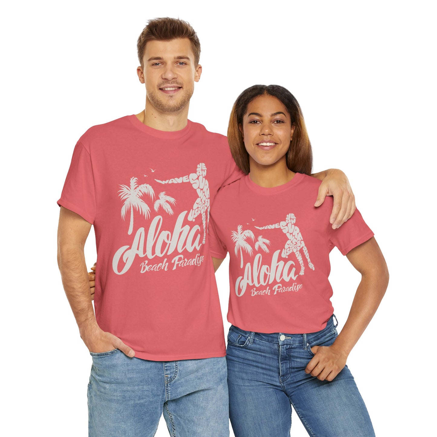 Aloha Paradise Unisex Heavy Cotton Tee