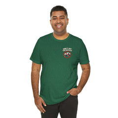 Montana Rules Tee - “3 Things You Don’t Do in Montana: Don’t Pet the Buffalo, Outdrink Canadians, Mess with Cowboy Music”