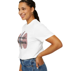 Nephrologist Bean Queen, Graphic Unisex Garment-Dyed T-shirt